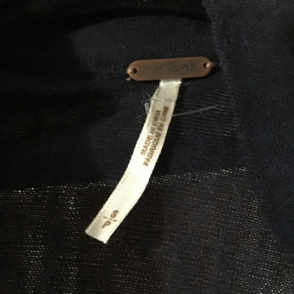 Free People Dark Navy Take a Bow Cardigan - Picture 5 of 5